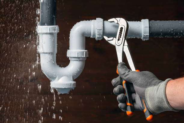 Professional Water Line Repair technician working in Esperance, NY